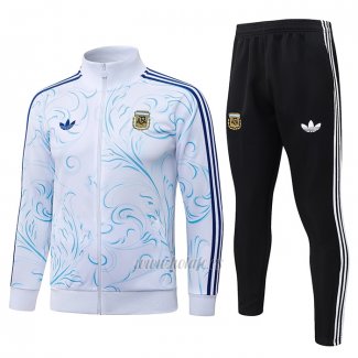 Chandal de Chaqueta del Argentina 2026-2027 Blanco