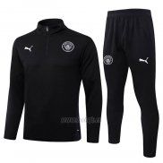 Chandal de Sudadera del Manchester City 2025-2026 Negro