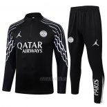 Chandal de Sudadera del Paris Saint-Germain 2025-2026 Negro