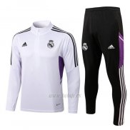 Chandal de Sudadera del Real Madrid 2022-2023 Blanco