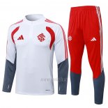 Chandal de Sudadera del SC Internacional Nino 2026-2027 Blanco
