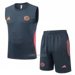 Chandal del Bayern Munich Sin Mangas 2025-2026 Gris Oscuro