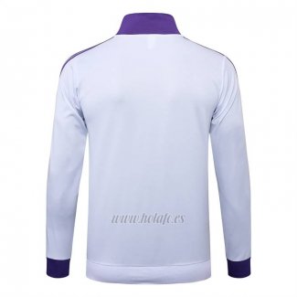 Chaqueta del Real Madrid 2024-2025 Blanco Purpura