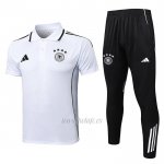 Conjunto Polo del Alemania 2025-2026 Blanco