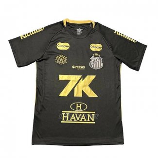 Tailandia Camiseta Santos Special 2025 Negro Oro