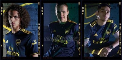Camiseta Arsenal Tercera 2019-2020