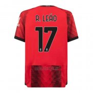 Camiseta AC Milan Jugador R.Leao Primera 2023-2024