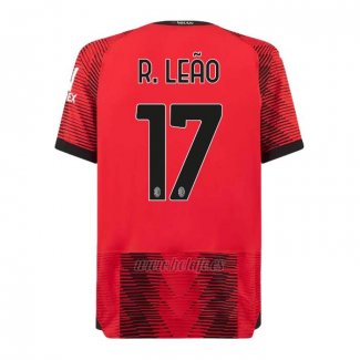 Camiseta AC Milan Jugador R.Leao Primera 2023-2024