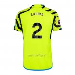 Camiseta Arsenal Jugador Saliba Segunda 2023-2024