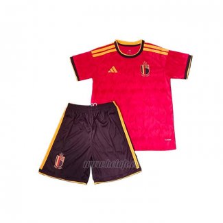 Camiseta Belgica Primera Nino 2026
