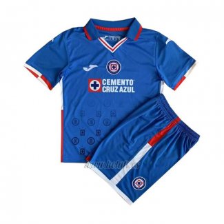 Camiseta Cruz Azul Primera Nino 2022-2023