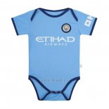 Camiseta Manchester City Primera Bebe 2024-2025