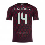 Camiseta Mexico Jugador E.Gutierrez Primera 2024