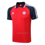 Camiseta Polo del Bayern Munich 2021-2022 Rojo