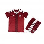 Camiseta Qatar Primera Nino 2026