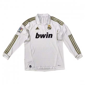 Camiseta Real Madrid Primera Manga Larga Retro 2012