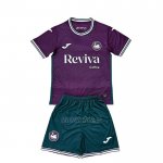 Camiseta Swansea City Segunda Nino 2025-2026