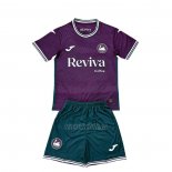 Camiseta Swansea City Segunda Nino 2025-2026
