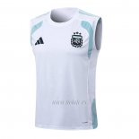 Camiseta de Entrenamiento Argentina Sin Mangas 2025-2026 Blanco