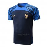 Camiseta de Entrenamiento Francia 2022-2023 Azul