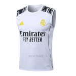 Camiseta de Entrenamiento Real Madrid Sin Mangas 2025-2026 Blanco