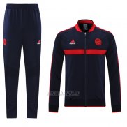 Chandal de Chaqueta del Bayern Munich 2021-2022 Azul