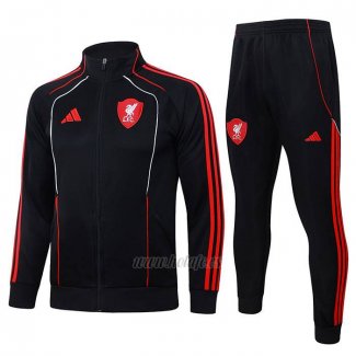 Chandal de Chaqueta del Liverpool 2025-2026 Negro