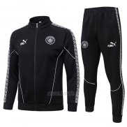 Chandal de Chaqueta del Manchester City Nino 2025-2026 Negro
