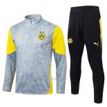 Chandal de Sudadera del Borussia Dortmund Nino 2025-2026 Gris