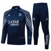 Chandal de Sudadera del Paris Saint-Germain 2025-2026 Azul