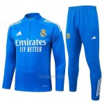 Chandal de Sudadera del Real Madrid 2025-2026 Azul