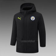 Chaqueta Invierno del Manchester City 2024-2025 Negro