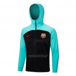 Chaqueta con Capucha del Barcelona 2022-2023 Azul y Negro