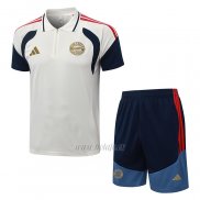Conjunto Polo del Bayern Munich 2026-2027 Crema