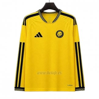 Camiseta Al Nassr Primera Manga Larga 2026-2027