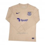 Camiseta Barcelona Segunda Manga Larga 2022-2023