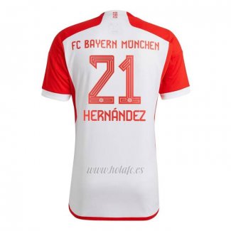 Camiseta Bayern Munich Jugador Hernandez Primera 2023-2024