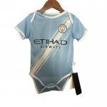 Camiseta Manchester City Primera Bebe 2025-2026