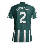 Camiseta Manchester United Jugador Lindelof Segunda 2023-2024