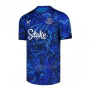 Camiseta Pre Partido del Everton 2025-2026 Azul
