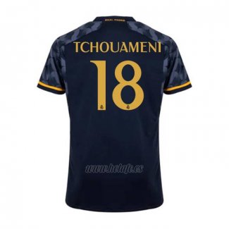 Camiseta Real Madrid Jugador Tchouameni Segunda 2023-2024