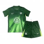 Camiseta Wolfsburg Primera Nino 2025-2026