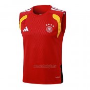 Camiseta de Entrenamiento Alemania Sin Mangas 2025-2026 Rojo
