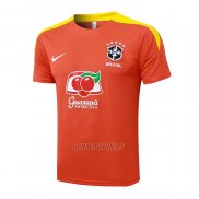 Camiseta de Entrenamiento Brasil 2025-2026 Naranja