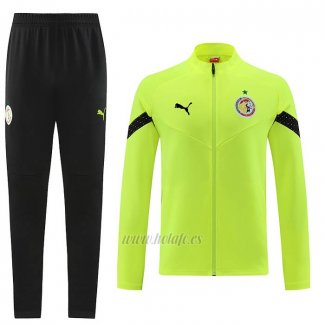 Chandal de Chaqueta del Senegal 2022-2023 Verde