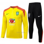 Chandal de Sudadera del Brasil 2025-2026 Amarillo