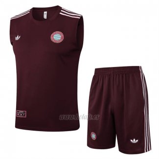 Chandal del Bayern Munich Sin Mangas 2025-2026 Rojo