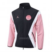 Rompevientos del Paris Saint-Germain 2025-2026 Negro Rosa