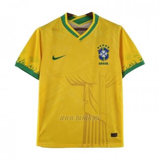 Tailandia Camiseta Brasil Classic 2022 Amarillo