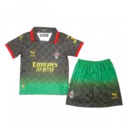Camiseta AC Milan Portero Cuarto Nino 2024-2025